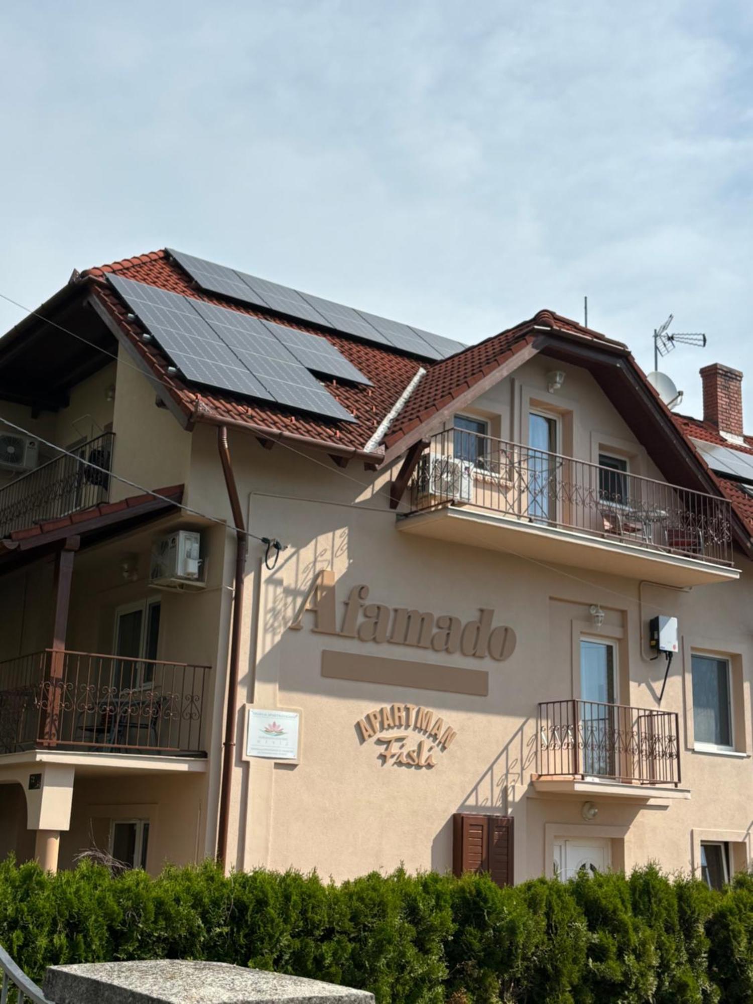 Afamado Apartman Fisli Хевиз Экстерьер фото